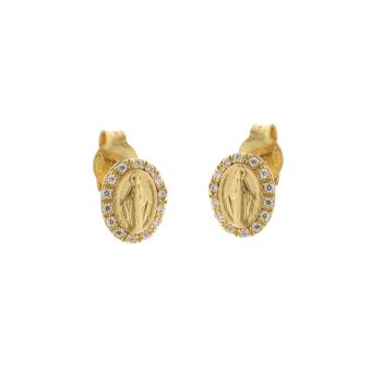 Miraculus Virgin earrings