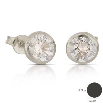 Orecchini a solitario