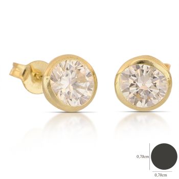 Orecchini a solitario