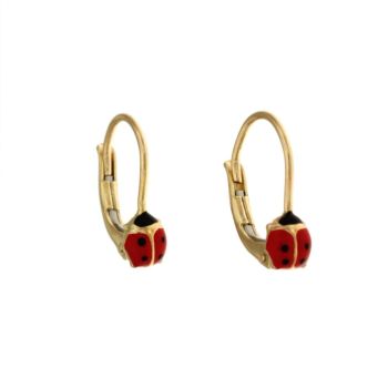 Ladybug shaped Earrings
