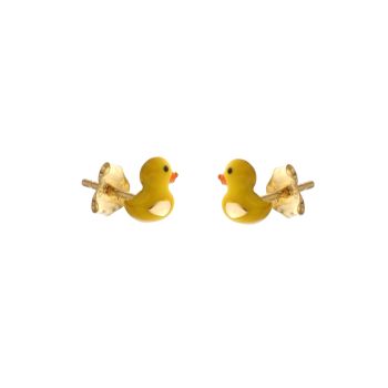 Chick shaped earrings