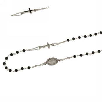 Virgin Mary Rosary and Zircons