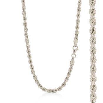 Girocollo fune bianco misura4