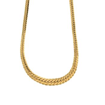 Wheat chain necklace