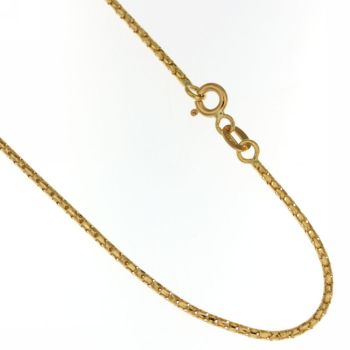 Thin korean cable Necklace