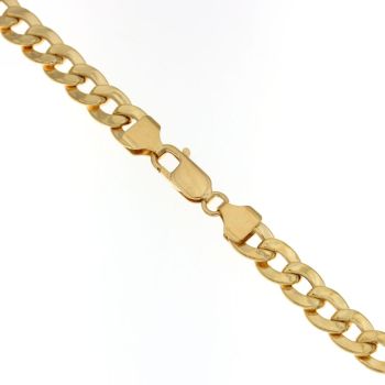 Hollow Gourmette link bracelet