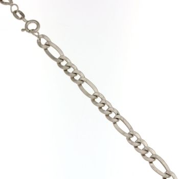Hollow Figaro link bracelet