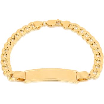 Identity gourmette chain bracelet