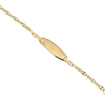 Bracciale con targa 14cm