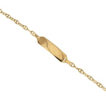 Bracciale con targa 14cm