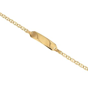 Bracciale con targa 14cm