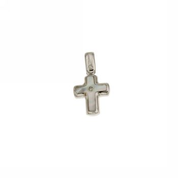Brilliant hollow stamped cross