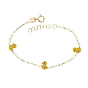14 cm Children duck bracelet