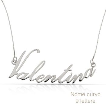 Girocollo con nome- 9lettere