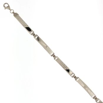 Alternating bar bracelet