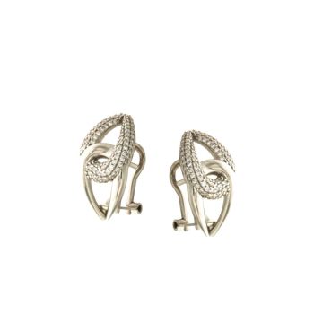 Zircon Pave' earrings