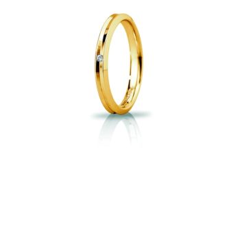 diamond Corona wedding ring slim