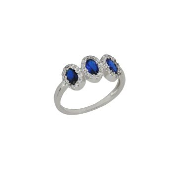 blue gem ring
