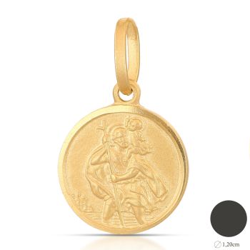 Medaglia di San Cristoforo mis1