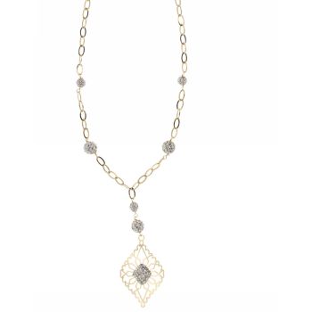 Y-shape cable necklace
