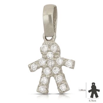 Pendente con bimbo mis.1