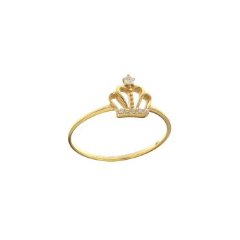 Anello con corona