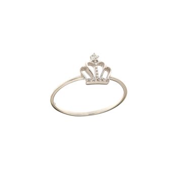 Anello con corona