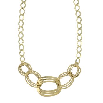 Statement style Cable necklace