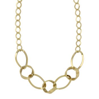 Statement style Cable necklace