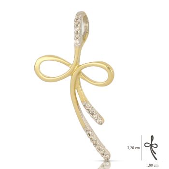 Croce con zirconi