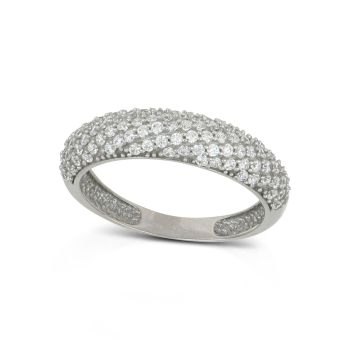 Anello con zirconi