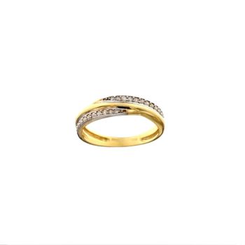 Anello con zirconi