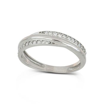 Anello con zirconi