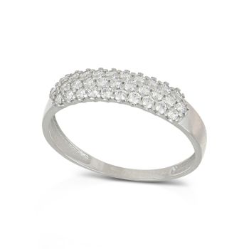 Anello con zirconi