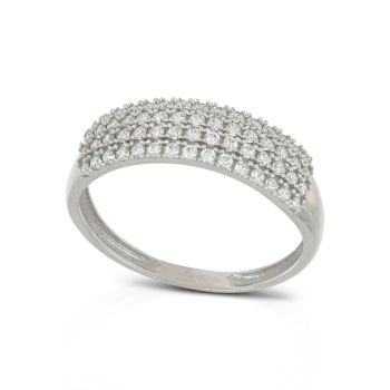 Anello con zirconi