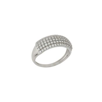Anello con zirconi
