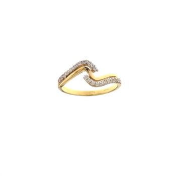 Anello con zirconi