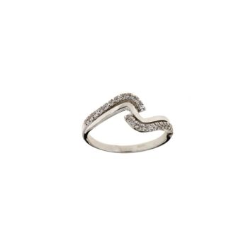 Anello con zirconi