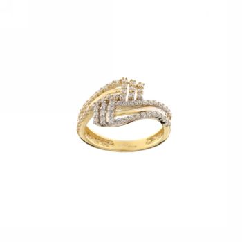 Anello con zirconi