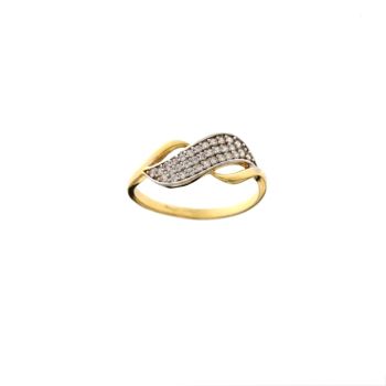 Anello con zirconi