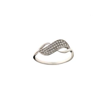 Anello con zirconi