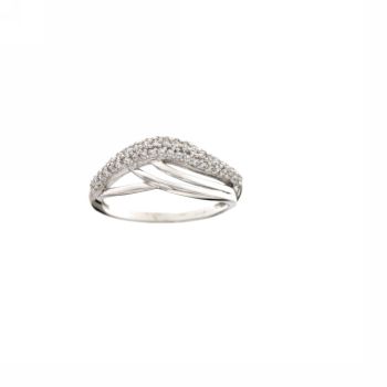 Anello con zirconi