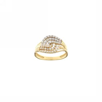 Anello con zirconi