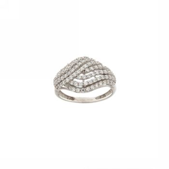 Anello con zirconi