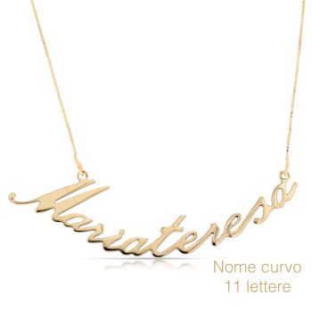 Girocollo con nome- 11lettere