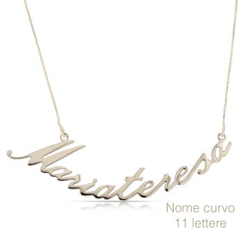 Girocollo con nome- 11lettere