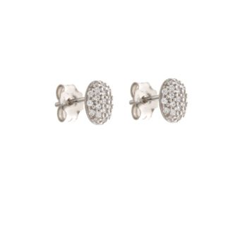 Oval shaped earrings