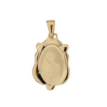 Medaglia Madonna con bambino