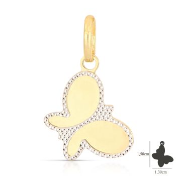 Pendente Farfalla bicolore