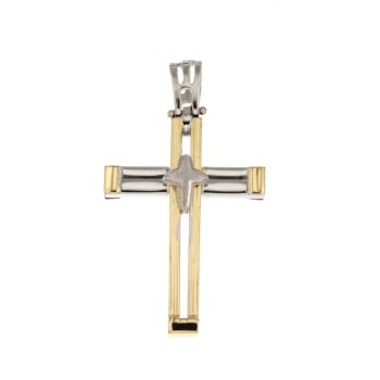 Hollow stamped Cross